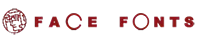 フェイスフォント Face fonts