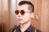 M.SHRUB_GD クリップオンサングラス付き