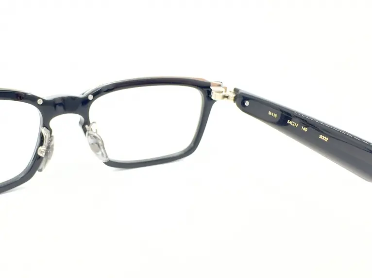FOUR NINES ブラック ラウンドメガネ 999.9] Add a stylish and soft touch! 5 Four Nines 