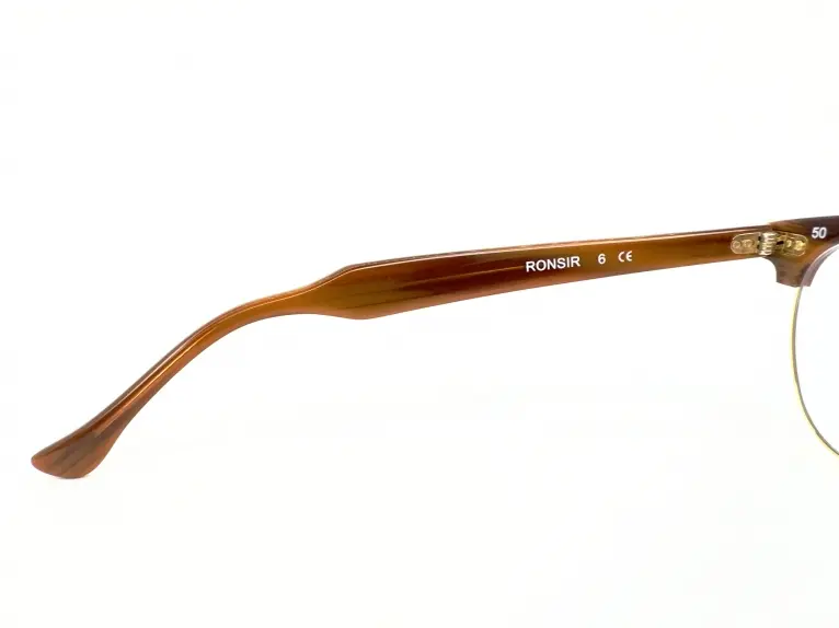 SHURON RONSIR 50 ブラウンUSA製 USA製1950'sShuronシュロンRONSIR