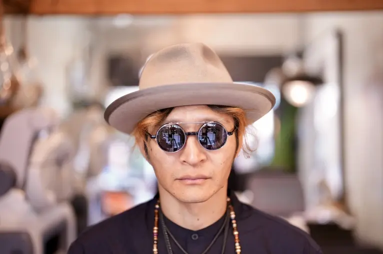 白山眼鏡　クラシックな丸眼鏡&跳ね上げ式クリップオンレンズ仕様　￥7万程 ハクサンガンキョウ 白山眼鏡 HAKUSAN GANKYOU｜ROUND CLASSIC