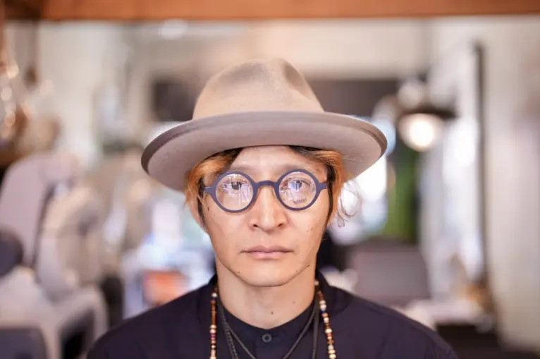 モスコット MOSCOT｜ZOLMAN-T COL.Navy/Beige TITANIUM｜モスコットの