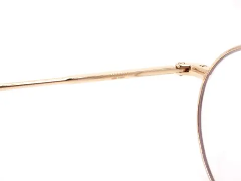 THOM BROWNE トムブラウン サングラス メガネ ティアドロップ ゴールド 53□20-141 TB-109-C-T-GLD-NVY-53 美品 中古 58244 THOM BROWNE - THOM BROWNE トムブラウン サングラス メガネ ティア