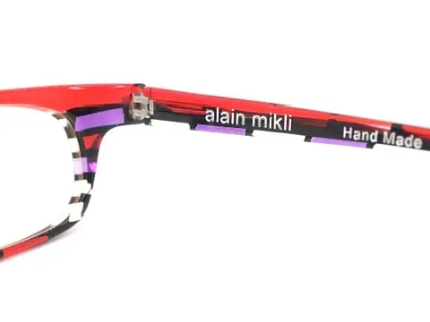 アランミクリ alain mikli｜A0691 54｜アランミクリ鉄板のスクエア型