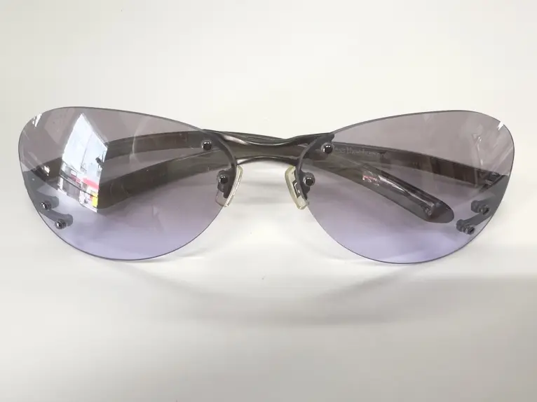 【美品】レスザンヒューマン　ケムリ　サングラス less than human レスザンヒューマン 大正ロマン 6ro31セ1 9610