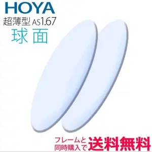ハイルックス1.67球面レンズ